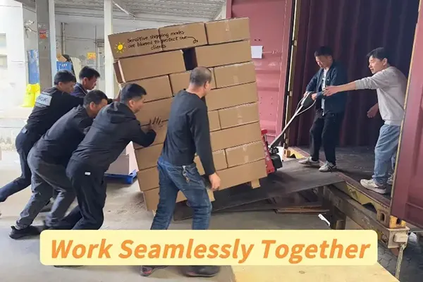 Tõhus laadimine – 40 HQ mahuti nahahoolduspaberikarpidega